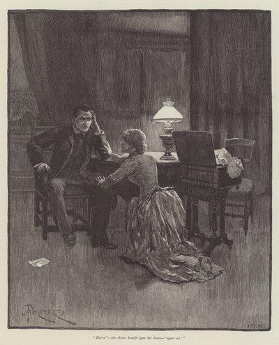 Amore Cieco, di Wilkie Collins da Amedee Forestier